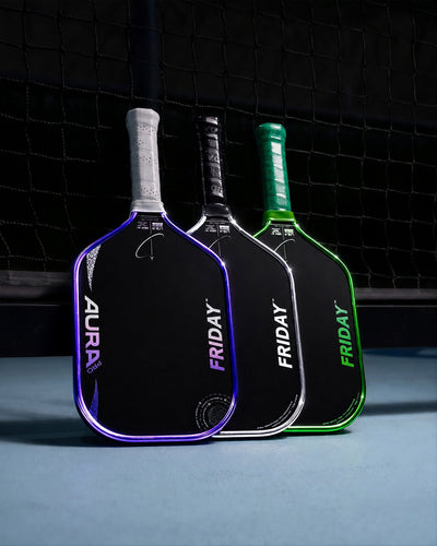 Friday AURA PRO Pickleball Paddle Metallic Colorways