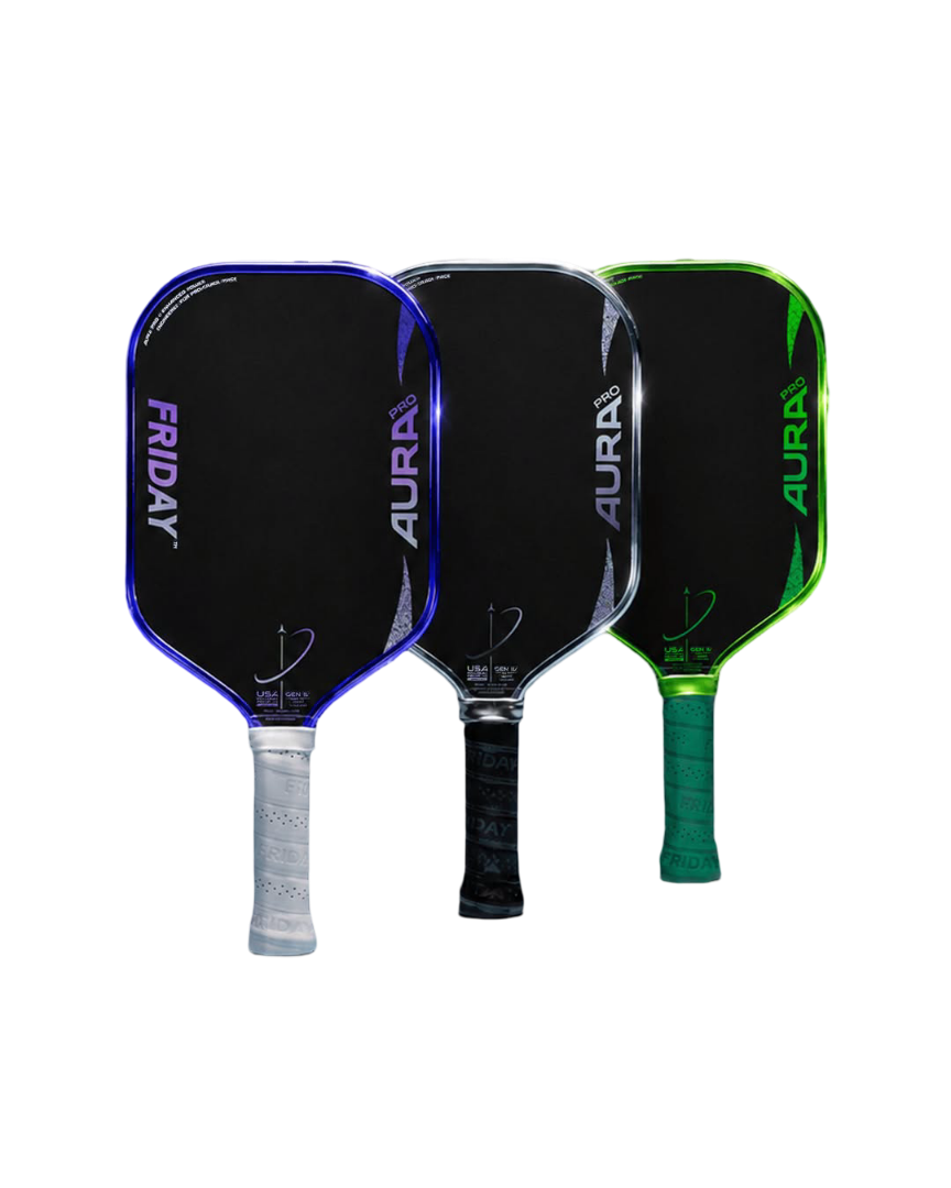 Friday AURA PRO Pickleball Paddle Metallic Colorways