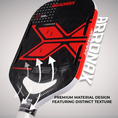 Arronax Tornado T1 Thermoforming 18K Carbon Fiber Pickleball Racket