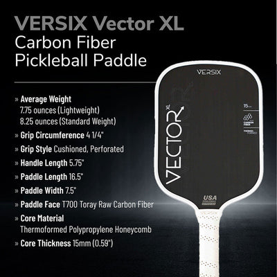 Vợt Pickleball VERSIX® Vector XL