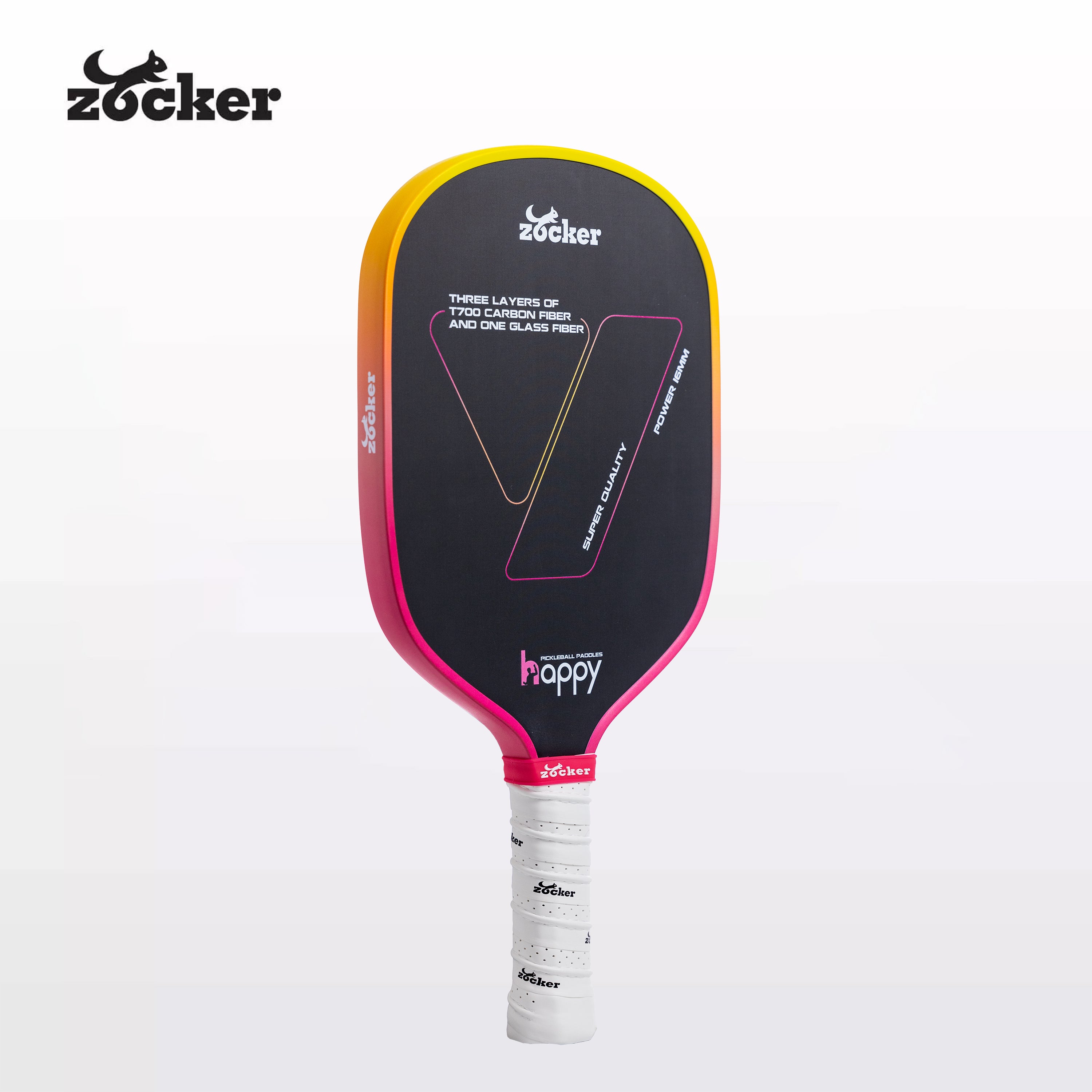 Vợt Pickleball Zocker Happy Super Quality HP2