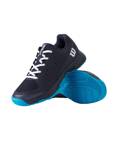 Giày Pickleball Wilson Junior Rush Pro L ‘Navy Blaze’