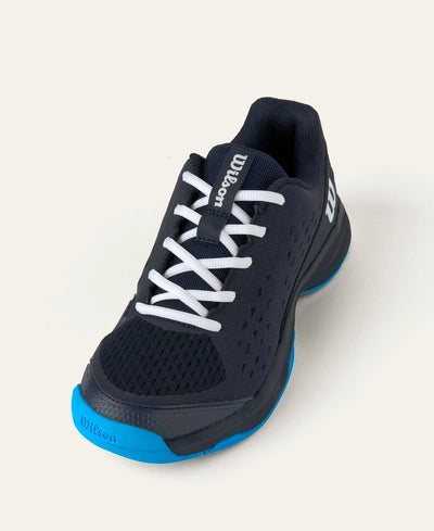 Giày Pickleball Wilson Junior Rush Pro L ‘Navy Blaze’