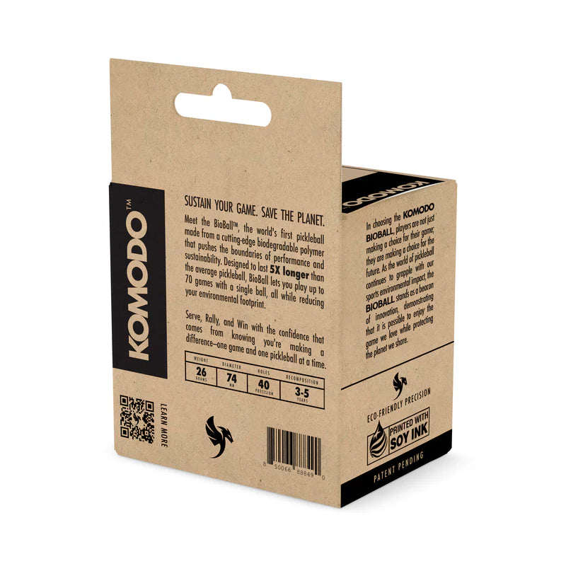 Bóng Pickleball KOMODO BioBall™ Pickleballs