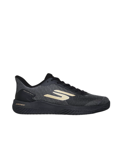 Giày Pickleball Sketcher GO Pickleball Viper Court Pro 2.0 (Đen Vàng)