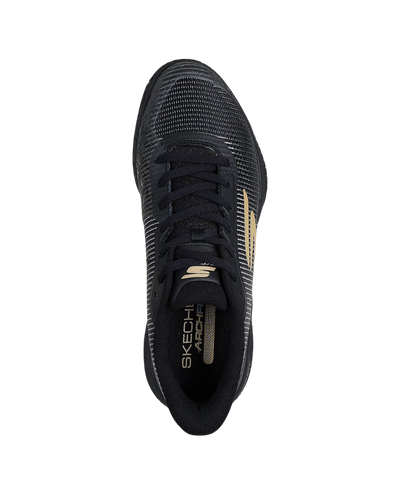Giày Pickleball Sketcher GO Pickleball Viper Court Pro 2.0 (Đen Vàng)