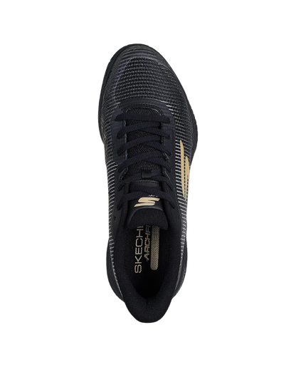 Giày Pickleball Sketcher GO Pickleball Viper Court Pro 2.0 (Đen Vàng)