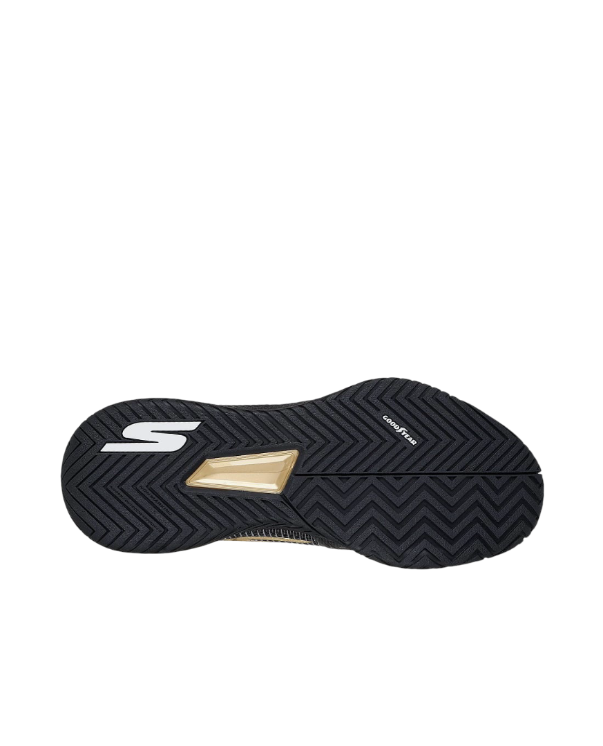 Giày Pickleball Sketcher GO Pickleball Viper Court Pro 2.0 (Đen Vàng)