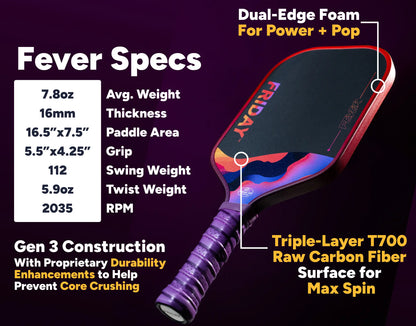 Vợt Pickleball Friday Fever