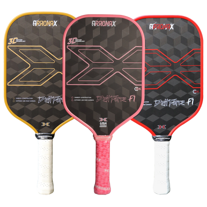 Arronax Dellforce F1 18K Carbon Fiber Pickleball Racket