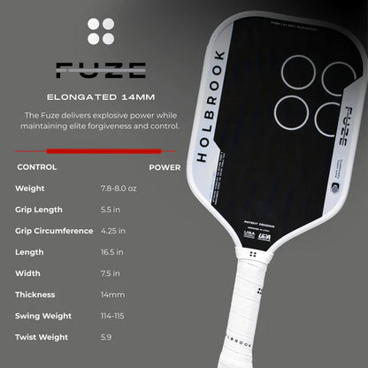 Vợt Pickleball Holbrook The Fuze | Elongated