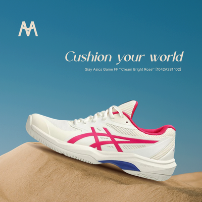 Pickleball Shoes Asics Gel-Game FF Cream / Bright Rose