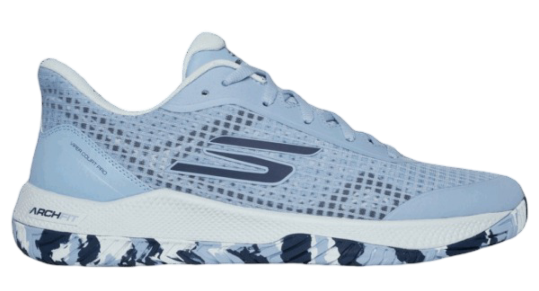 Giày Pickleball Sketcher GO Pickleball Viper Court Pro (Xanh Biển)