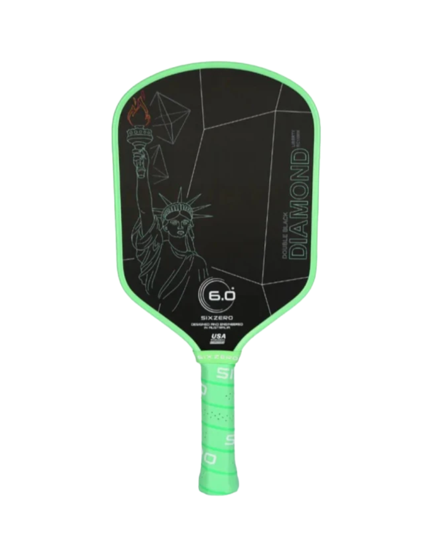 Pickleball Six Zero Double Black Diamond LIBERTY 2024 racket