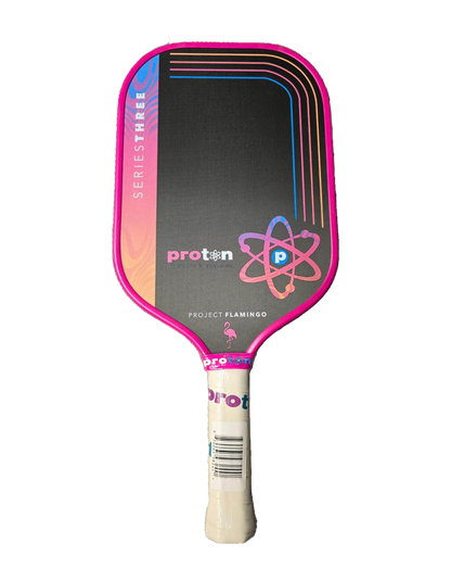 Proton Series 3 Pickleball Racket - Project Flamingo