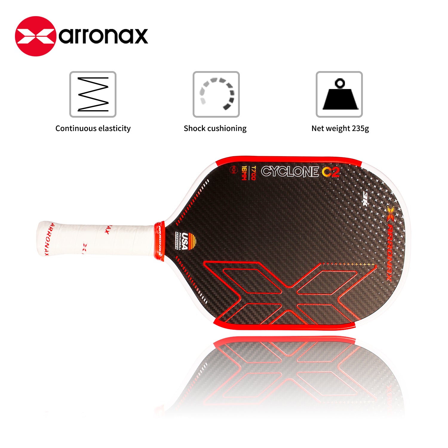 Vợt Pickleball Arronax Cyclone C2