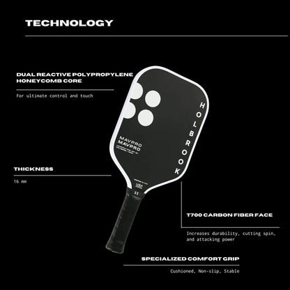 Vợt Pickleball Holbrook Pro - Mav Pro 16mm 2.0