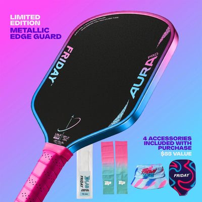 Vợt Pickleball Friday AURA PRO VICE Metallic Colorways