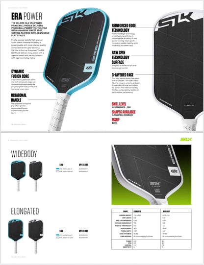 Vợt Pickleball Selkirk SLK Era Power Elongated