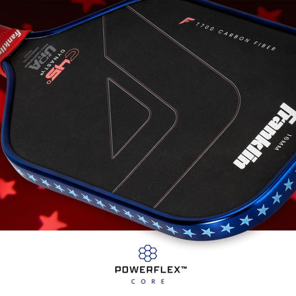 Vợt Pickleball Franklin C45° Dynasty Red White & Blue