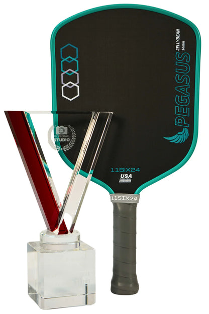 Pickleball racket 11Six24 Pegasus Jelly Bean