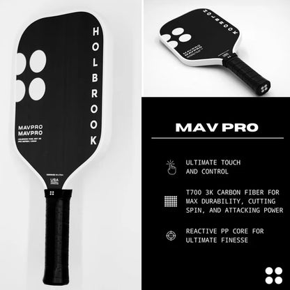 Vợt Pickleball Holbrook Pro - Mav Pro 16mm 2.0