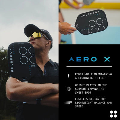 Pickleball racket Holbrook Pro - Aero X