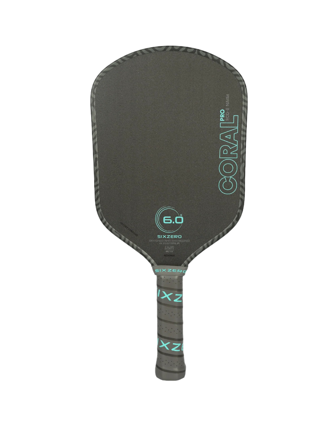 Six Zero Coral Pro RCD-E Pickleball Paddle