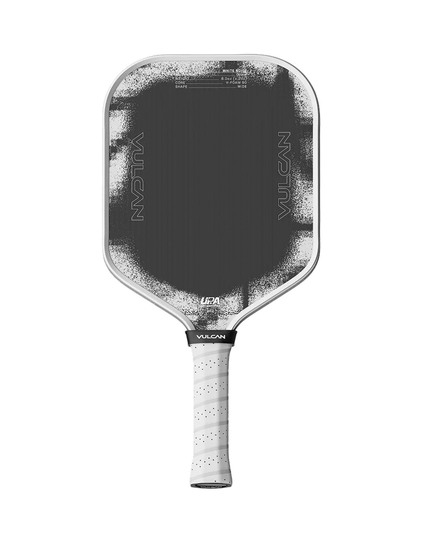 Vulcan Chapter 01 White Noise Pickleball Paddle | Widebody