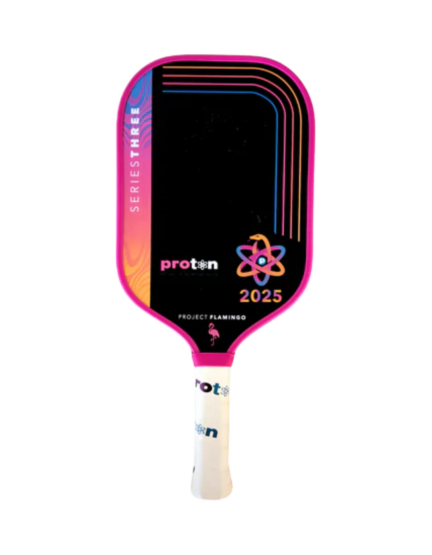 Proton Series 3 Pickleball Racket - Project Flamingo