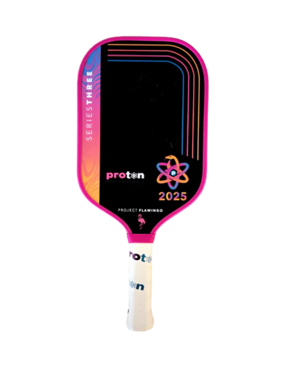 Proton Series 3 Pickleball Racket - Project Flamingo