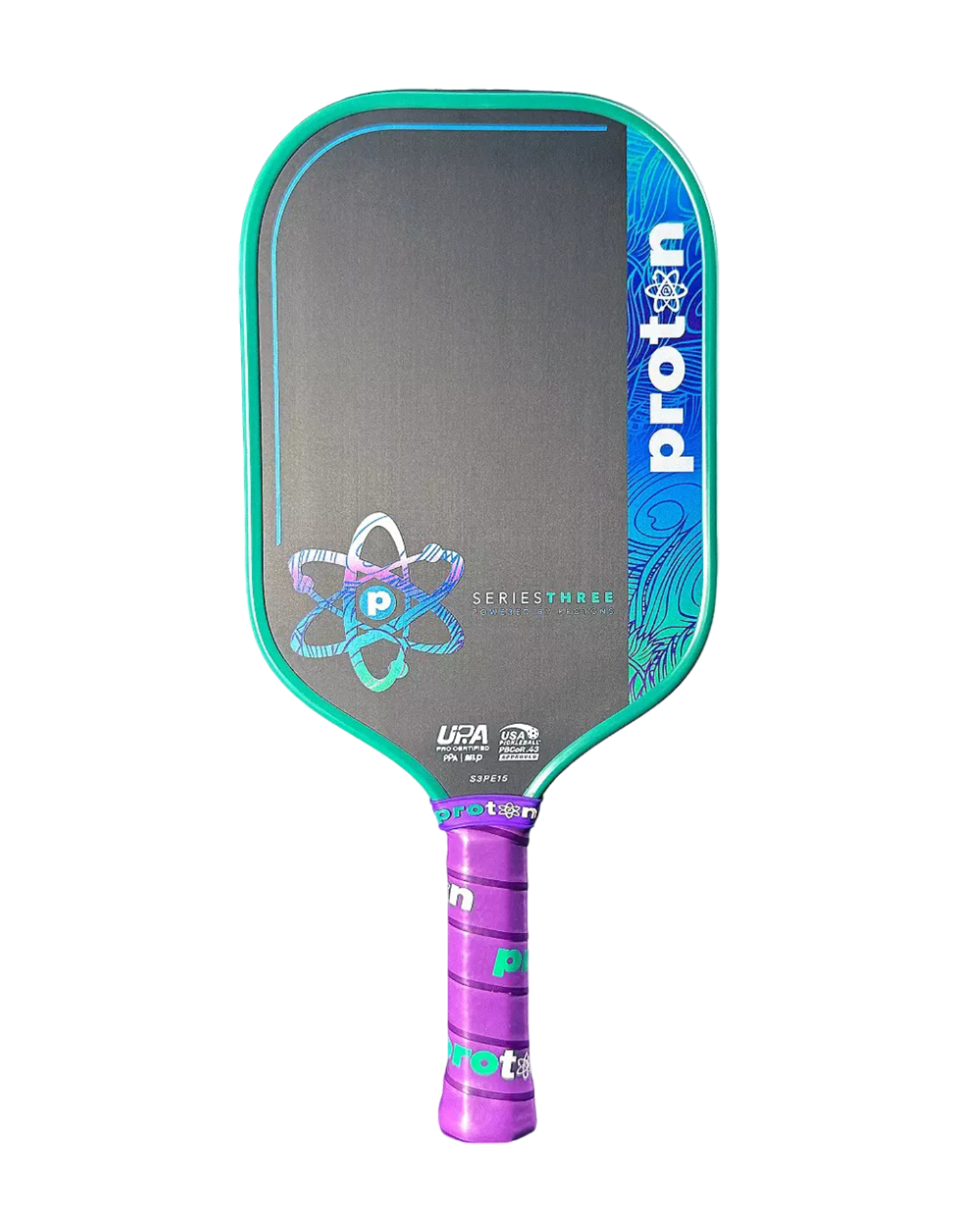 Pickle Pro Racket Proton Series 3 Pickleball Racket - Project Peacock – PicklePlay Việt Nam