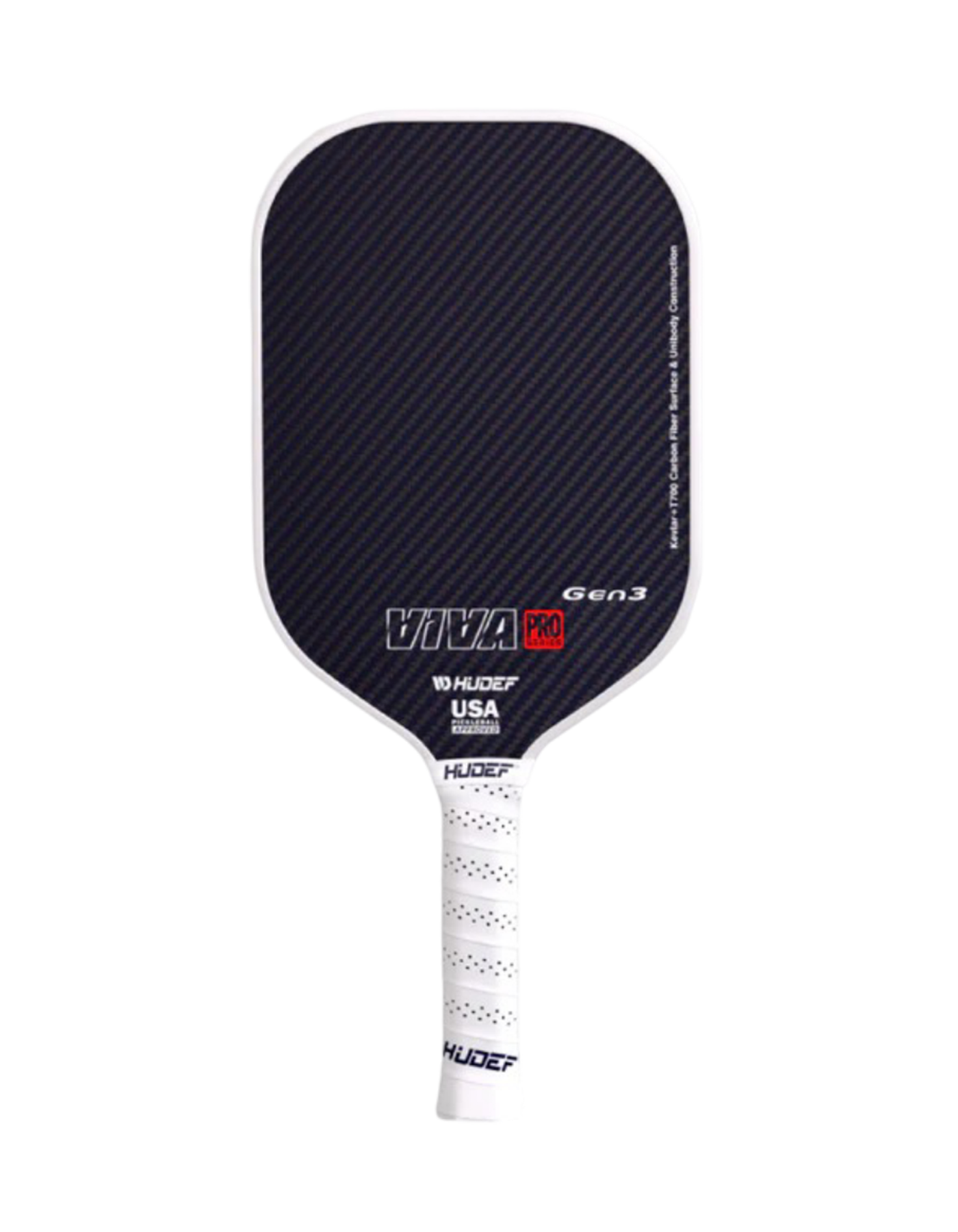 Vợt Pickleball Hudef Viva Pro™ Gen3 Thermoformed Elongated