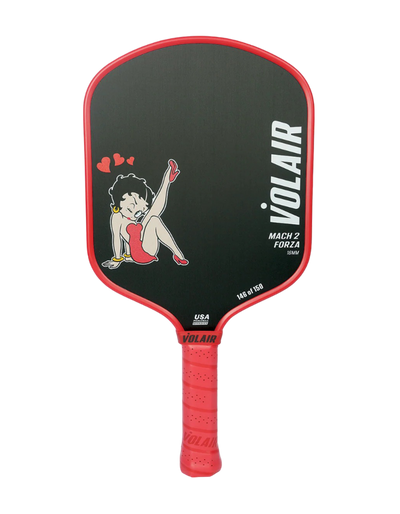 Volair Mach 2 Forza Pickleball Racket: Betty Boop "Sassy"