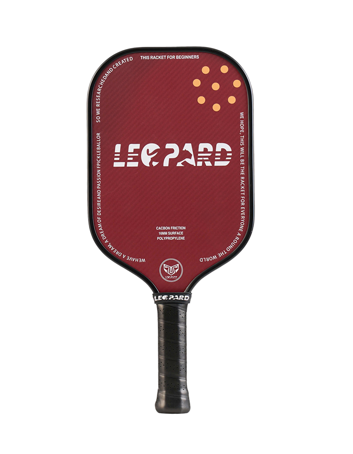 Vợt Pickleball LEOPARD 18K Kelvar