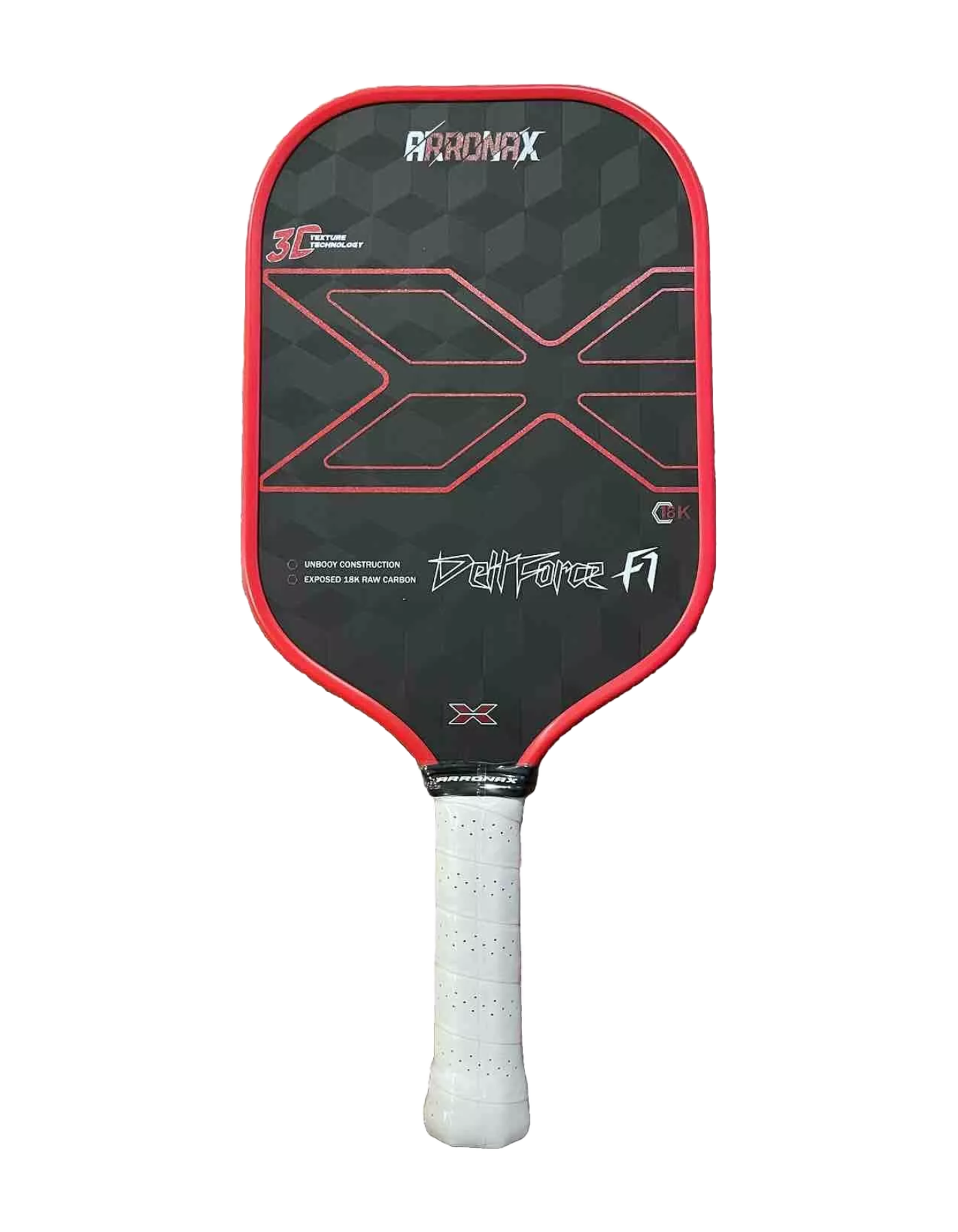 Arronax Dellforce F1 18K Carbon Fiber Pickleball Racket