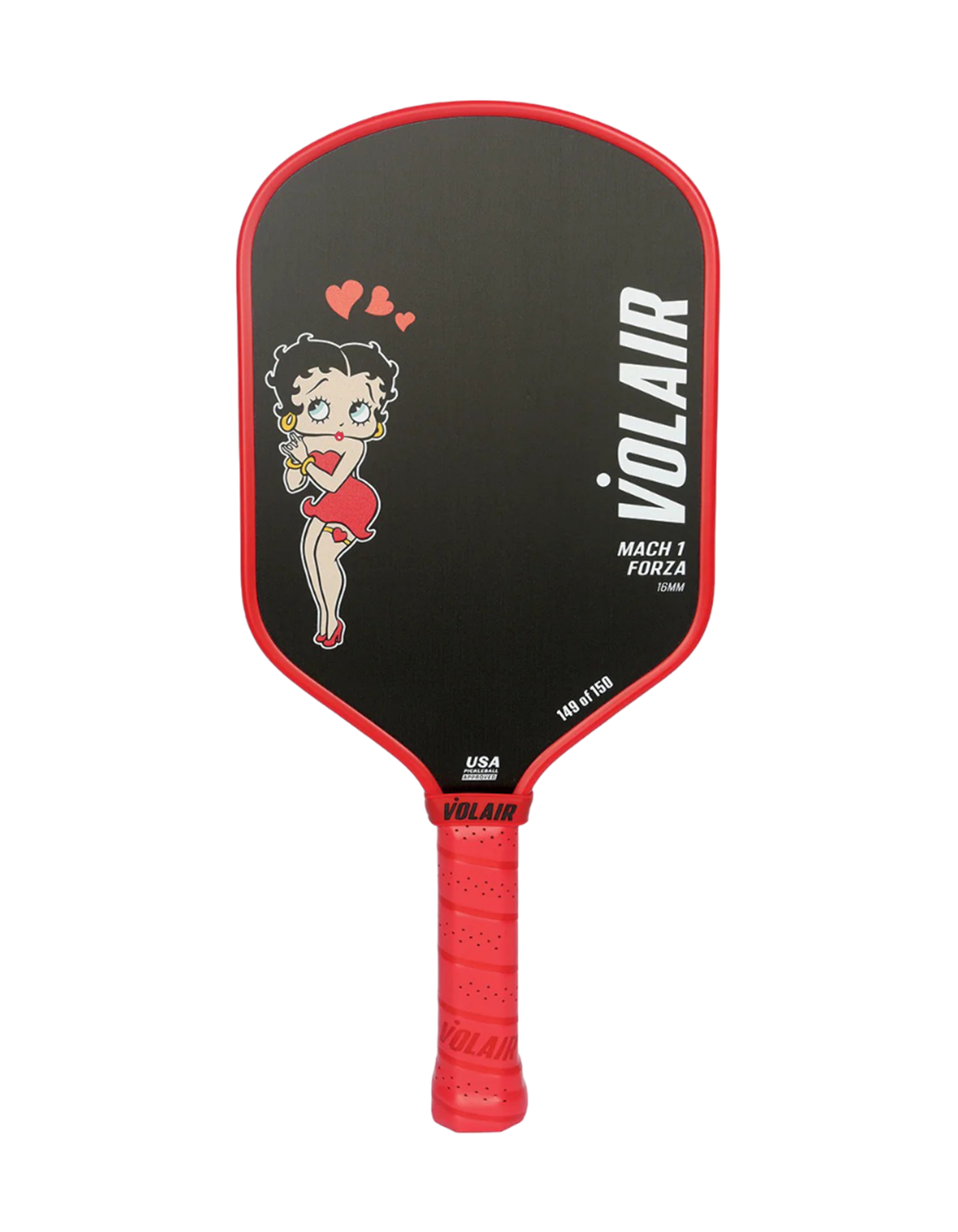 Vợt Pickleball Volair Mach 1 Forza: Betty Boop "Classy"