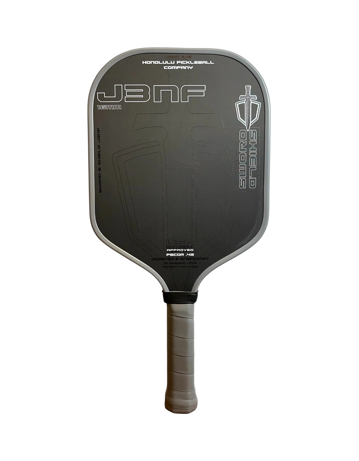 Vợt Pickleball Honolulu SWORD & SHIELD J3NF – PicklePlay Việt Nam