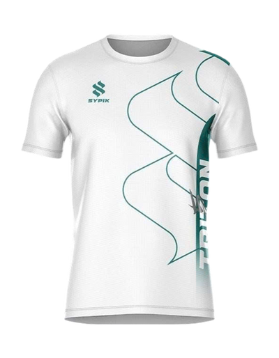 Áo Thi Đấu Pickleball Sypik Triton 5 - White Edition