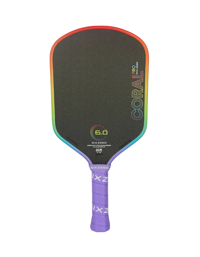 Vợt Pickleball Six Zero Coral Rainbow Pro