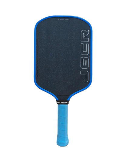 Pickleball Paddle Honolulu SWORD & SHIELD J6CR CRYSTAL BLUE™ Endurance Surface™