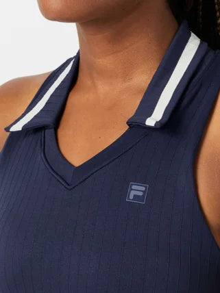 Trang phục Pickleball Fila Women's Casa Seamless Polo Tank