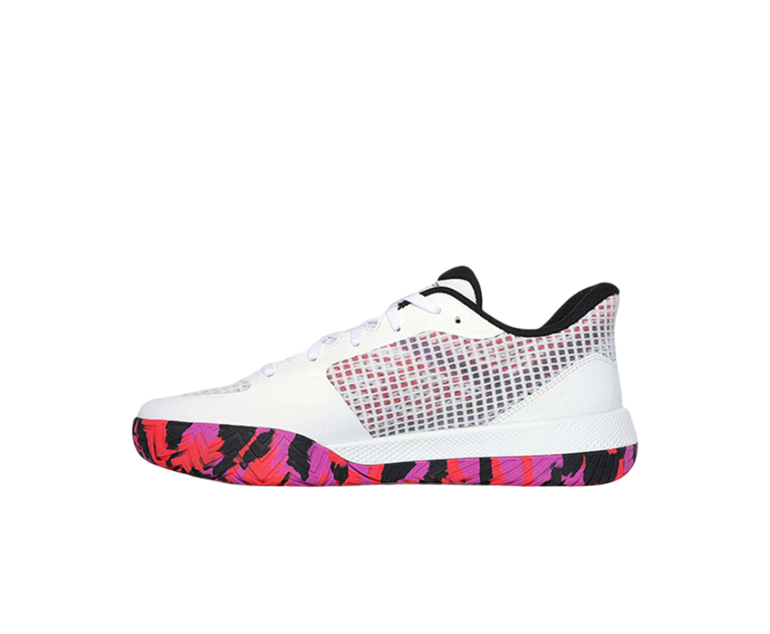 Sketchers GO Pickleball Viper Court Pro 2.0 Pickleball Shoes (White Pink)