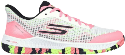 Sketchers GO Pickleball Viper Court Pro Shoes (Pink White)
