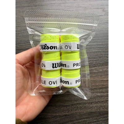 Cuốn cán vợt Pickleball WILSON Profile có lỗ thoát mồ hôi (Set 6 cái)