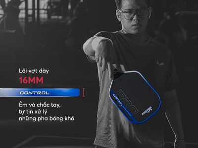 Vợt Pickleball Zocker Pro Control