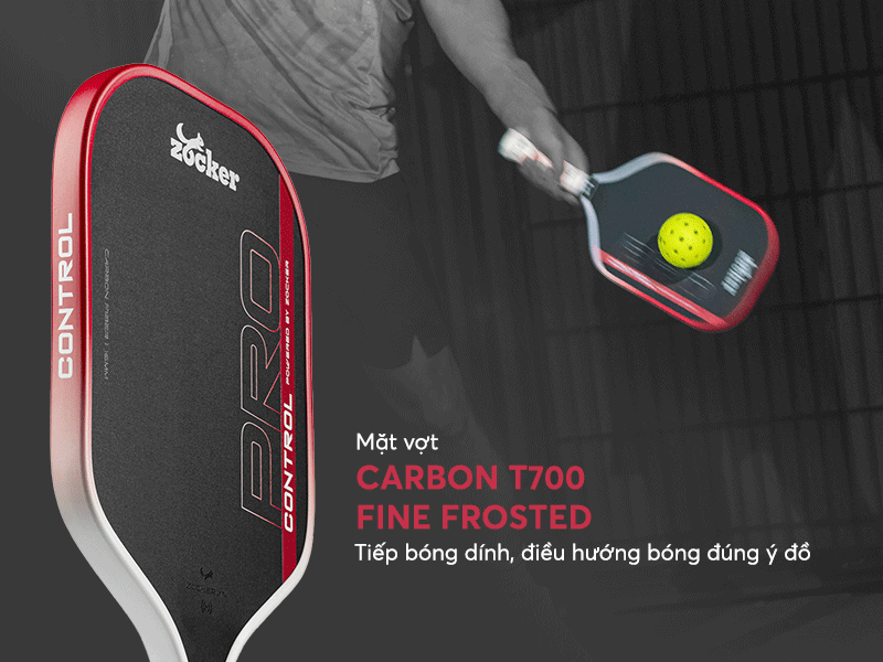 Vợt Pickleball Zocker Pro Control