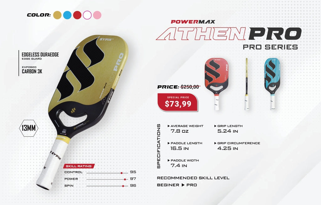 Vợt Pickleball Sypik Athen Pro