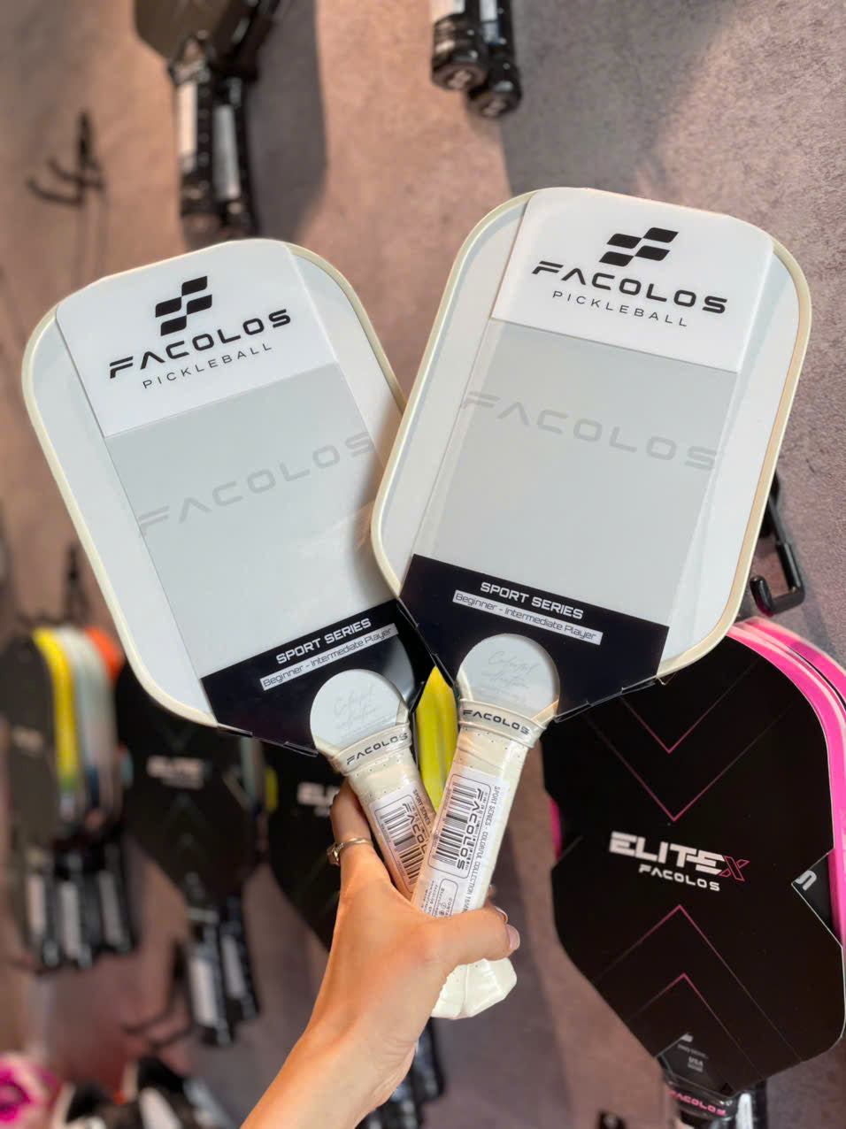 Ảnh người chơi pickleball