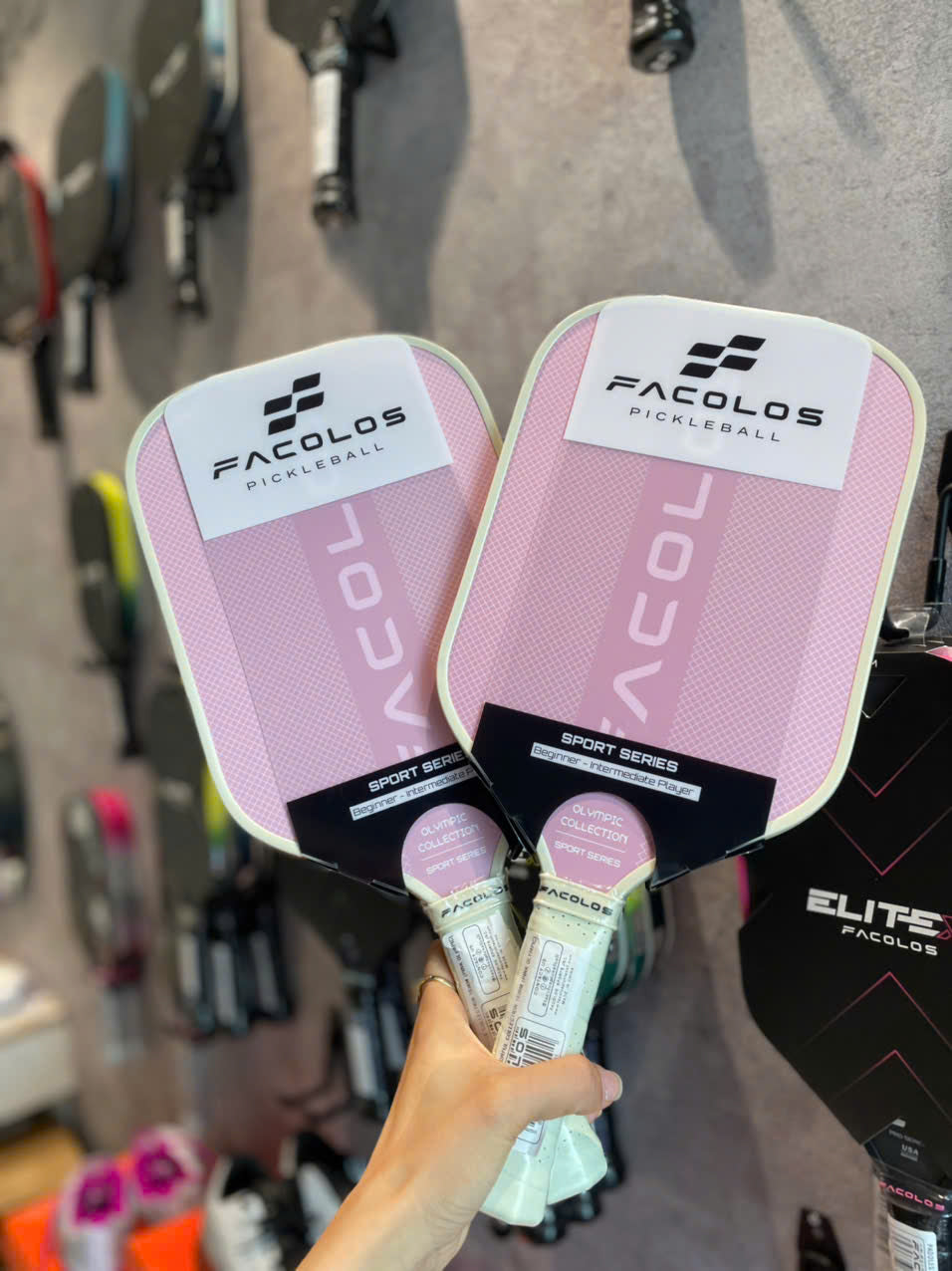 Vợt Pickleball Facolos Sport Series - Colorful Collection 16MM